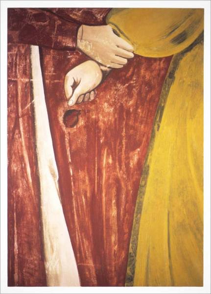 Giotto-fresco-painting - Assisi-La rinunzia agli averi