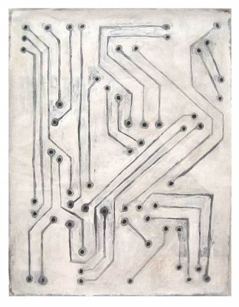 circuitboard painting-random access